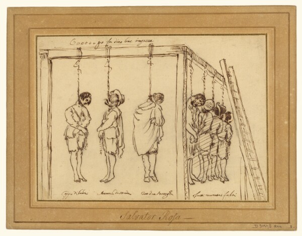 Unknown, Seven Men on the Gallows