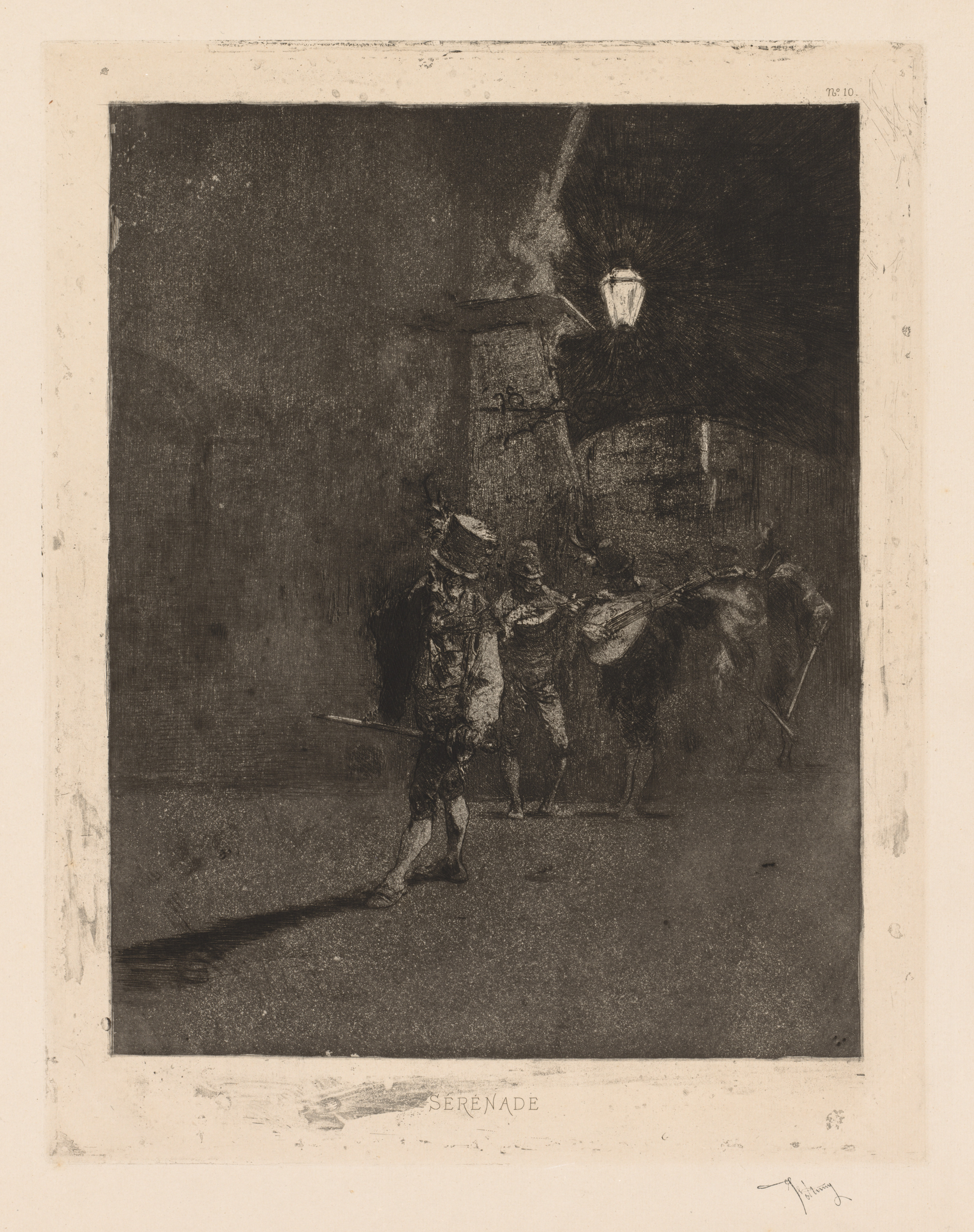 Mariano Fortuny, Serenade