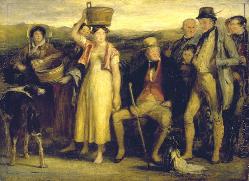 David Wilkie, The Abbotsford family