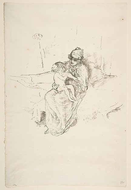 James McNeill Whistler, Mother and Child, No. 1