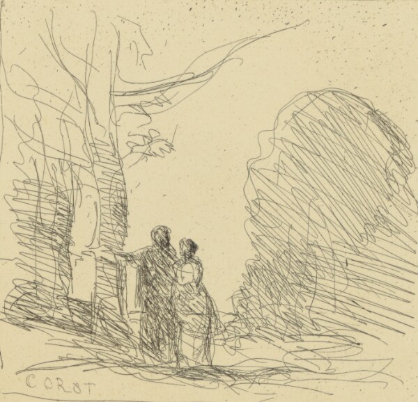 Jean-Baptiste-Camille Corot, L'Allée des Peintres