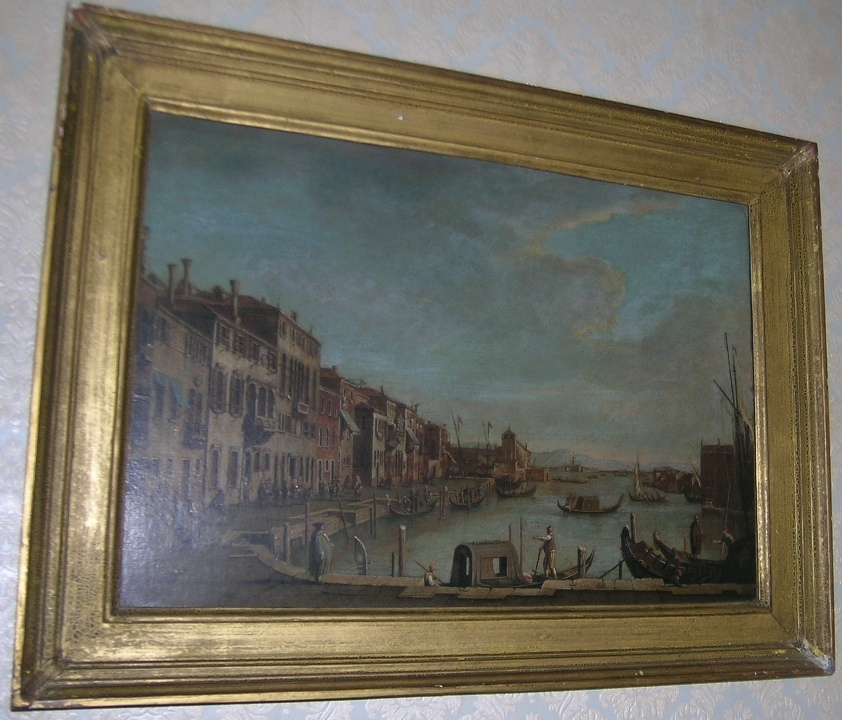 Canaletto, Venice: The Canale di Santa Chiara towards the Lagoon