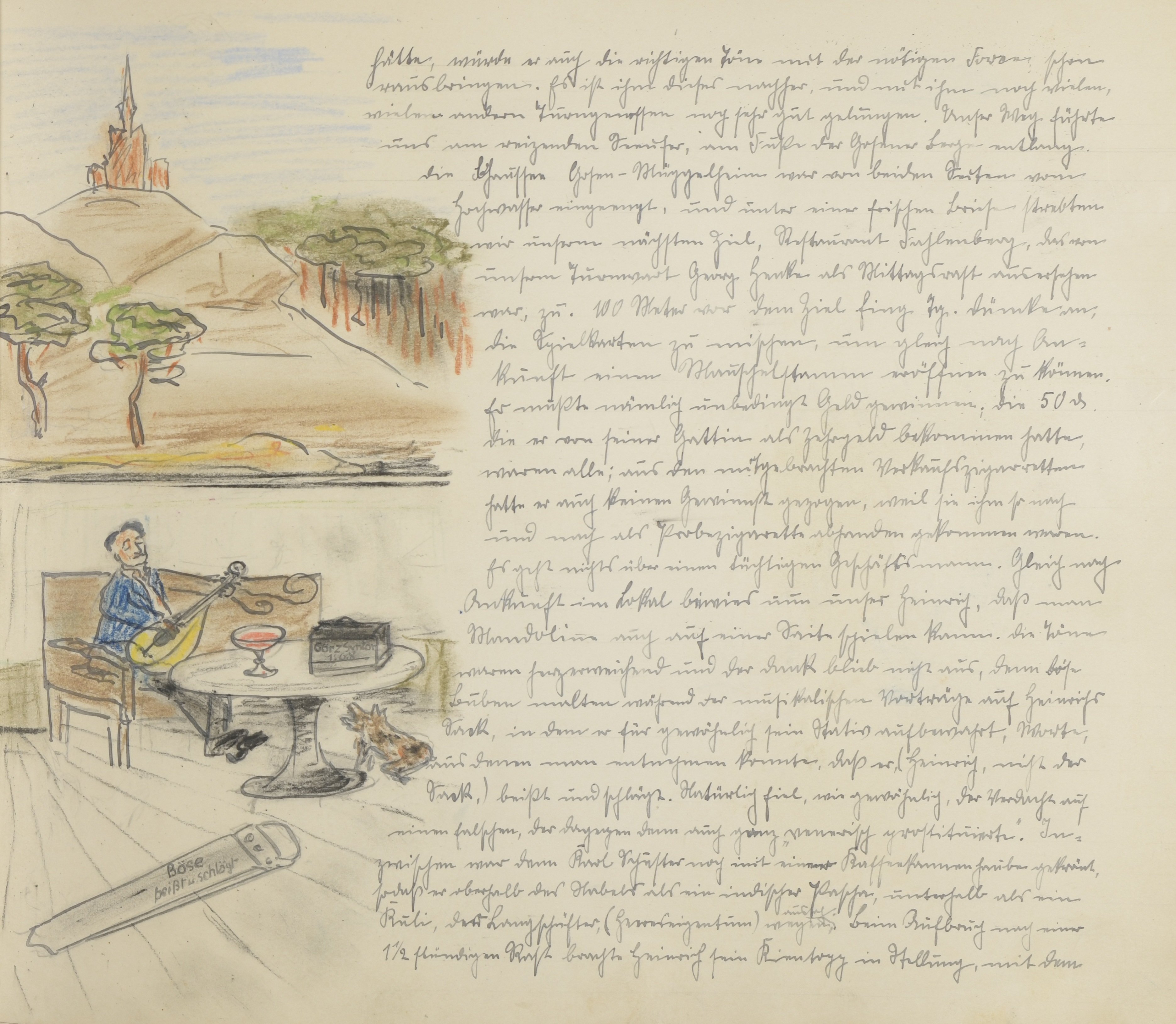 Unknown artist, Abtheilungs-Parthie 1922; S. 150