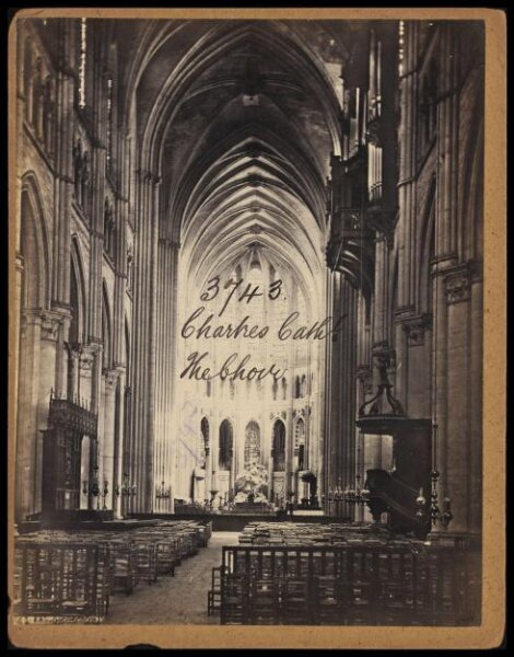 Francis Frith, Chartres Cath'l.  The Choir