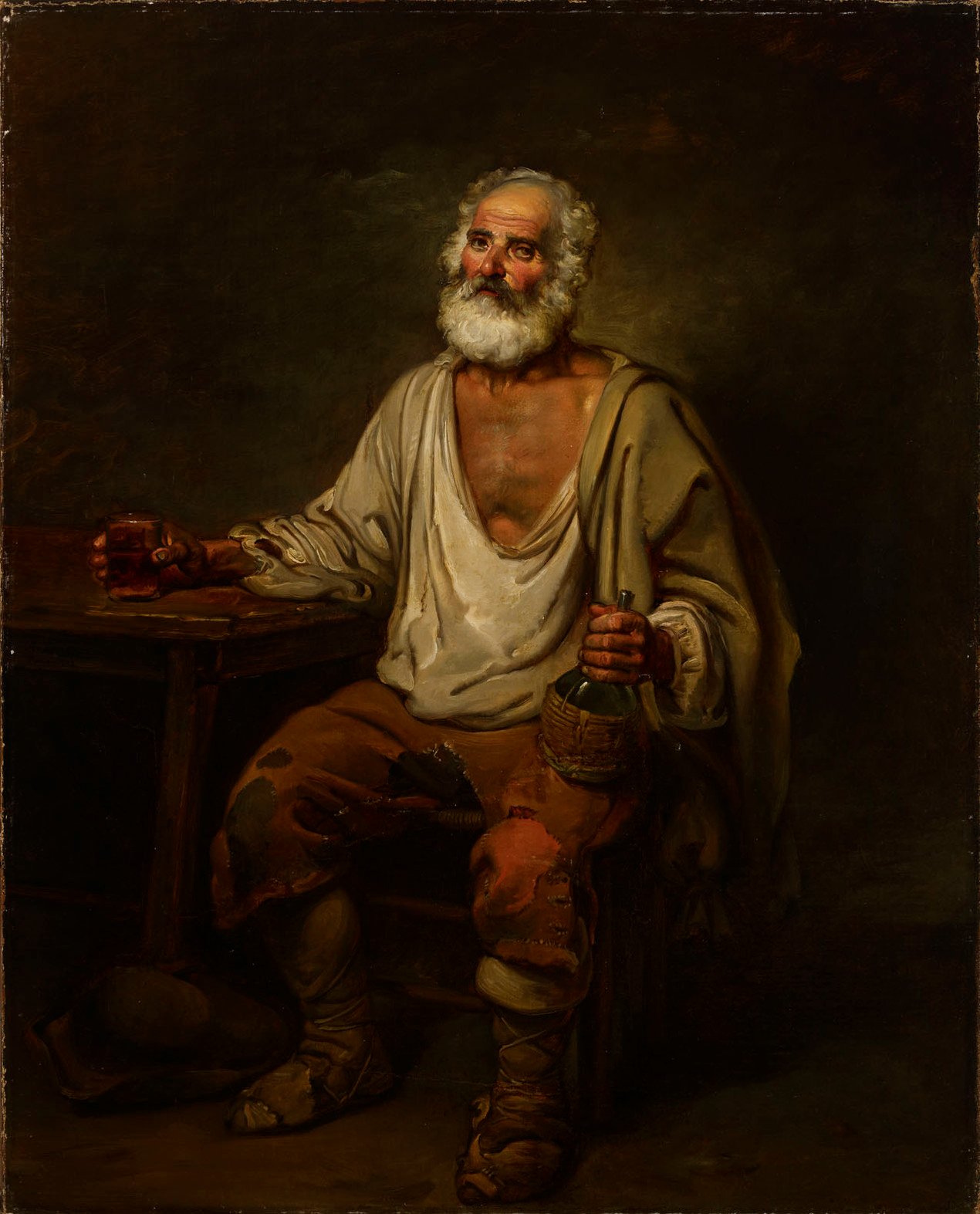 Aleksander Lauréus, Man Drinking Wine