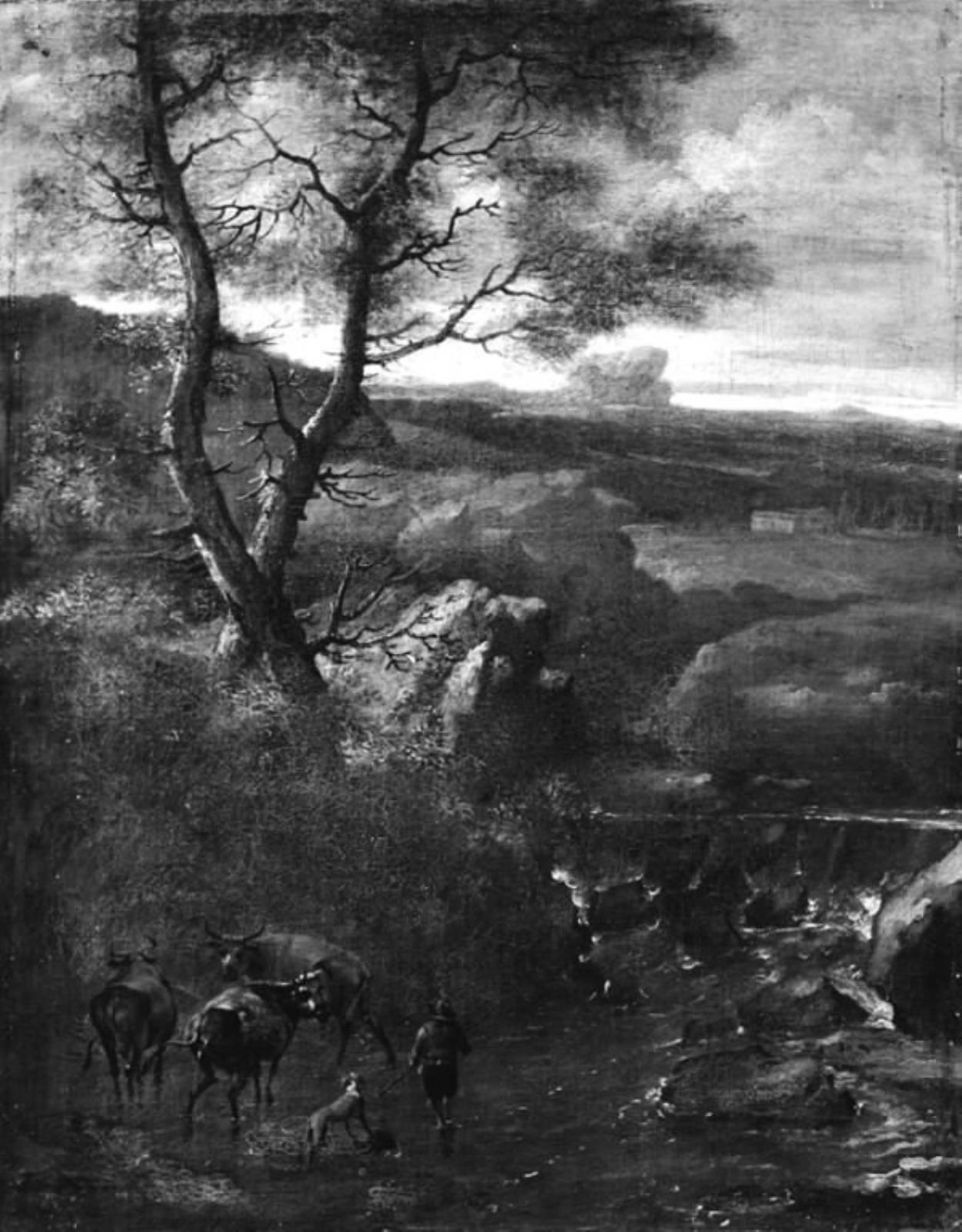 Nicolaes Berchem, Et landskab med kreaturer