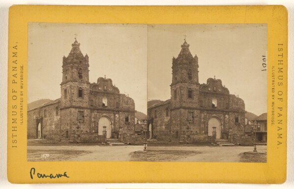 Eadweard J. Muybridge, Panama. Church of Santa Ana.