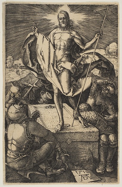 Albrecht Dürer, The Resurrection, from "The Passion"
