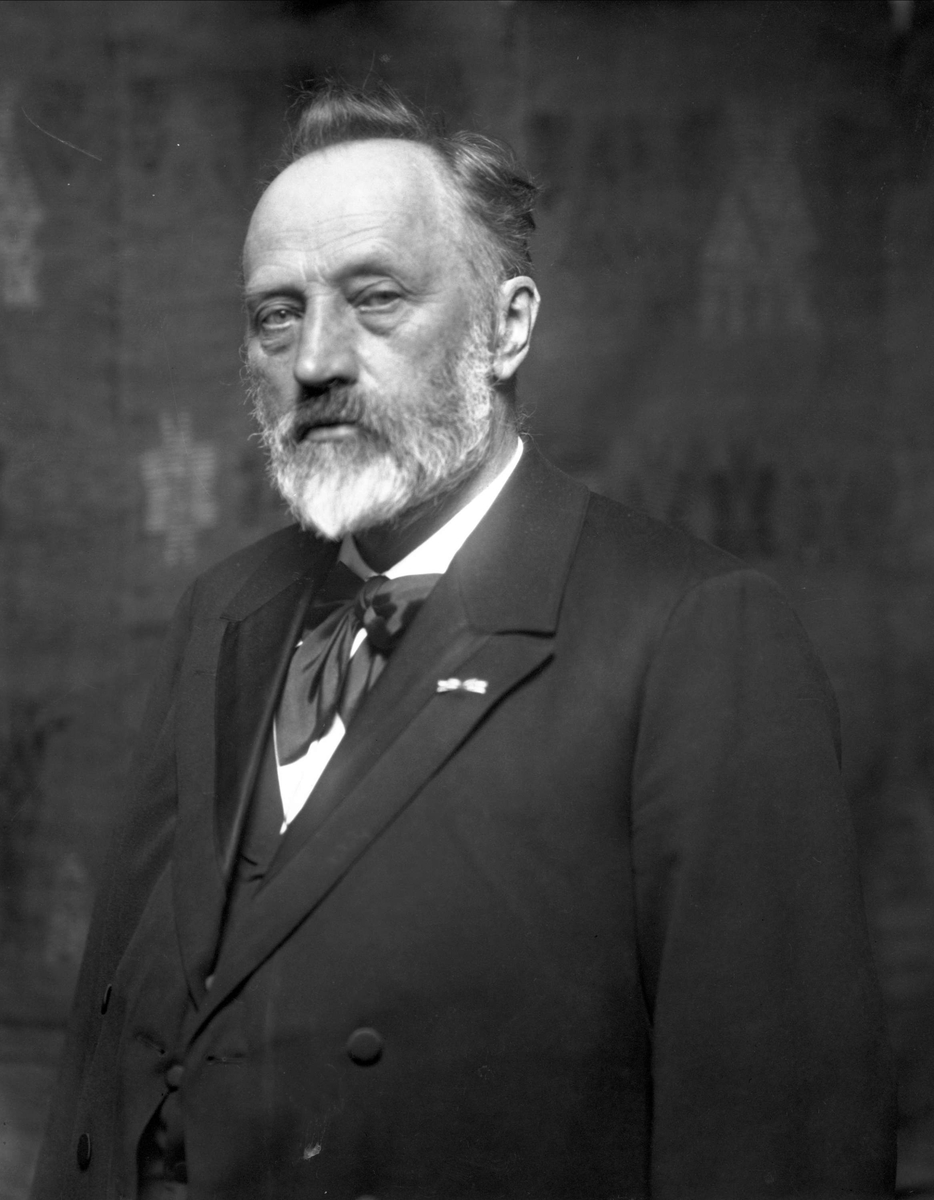 Gustav Borgen, Portrett, rektor Marius Nygaard (1838-1912).