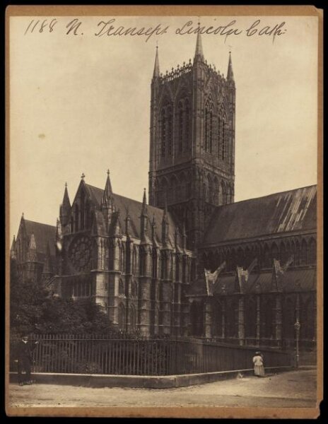 Francis Frith, N. Transept.  Lincoln Cath'l