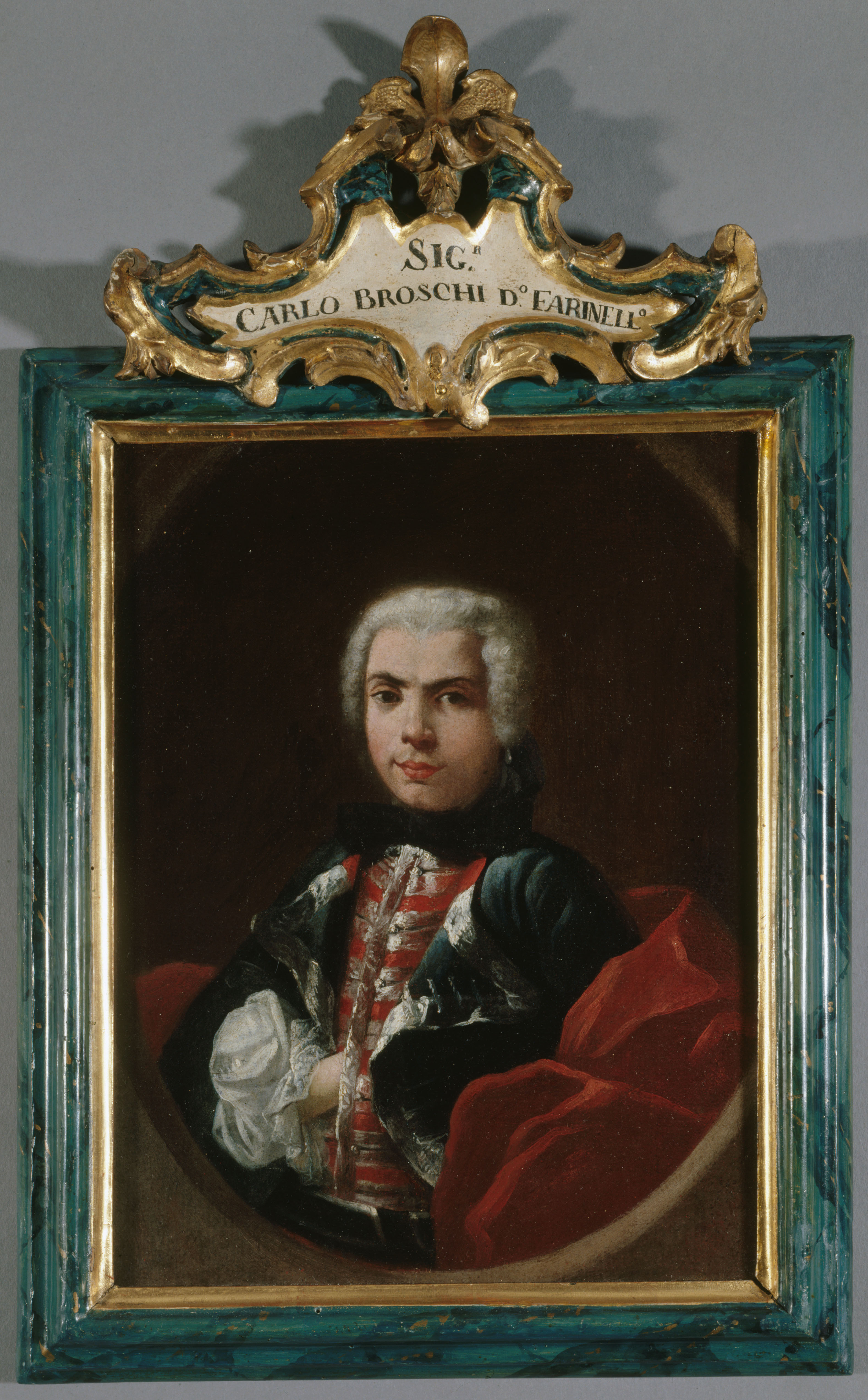 Jacopo Amigoni, Portrait de Farinelli (Carlo Broschi, dit) 1705-1782, sopraniste