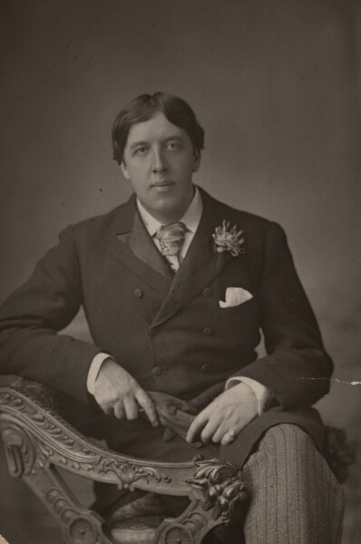 W. & D. Downey, Portrait of Oscar Wilde