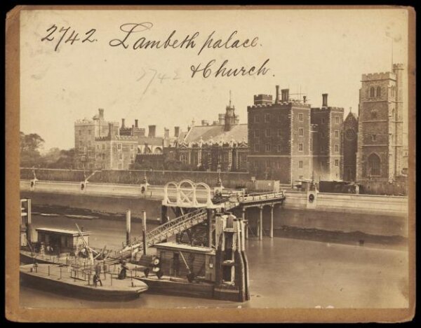 Francis Frith, Lambeth palace & Church