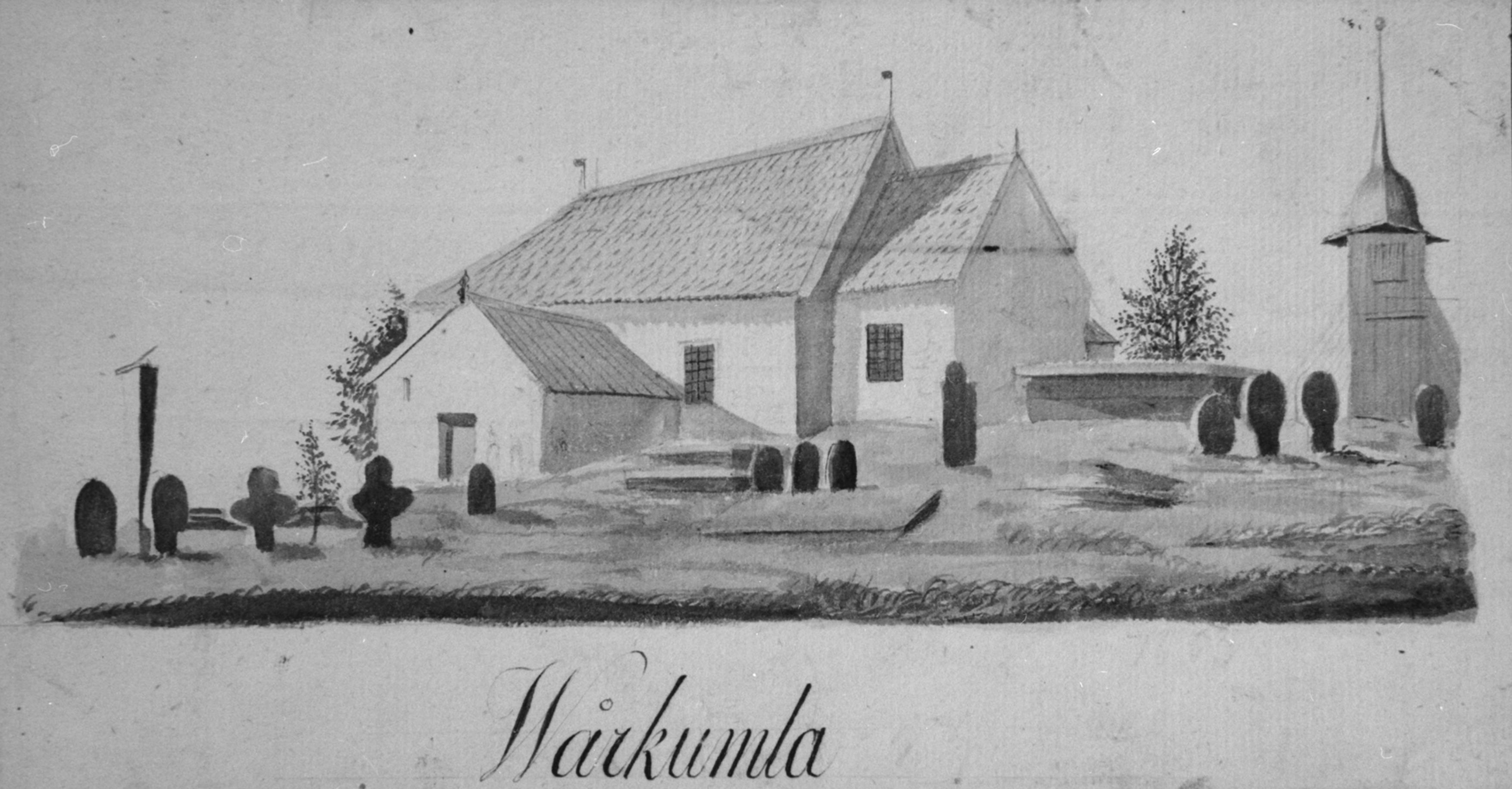Nils Lagergren, Vårkumla kyrka