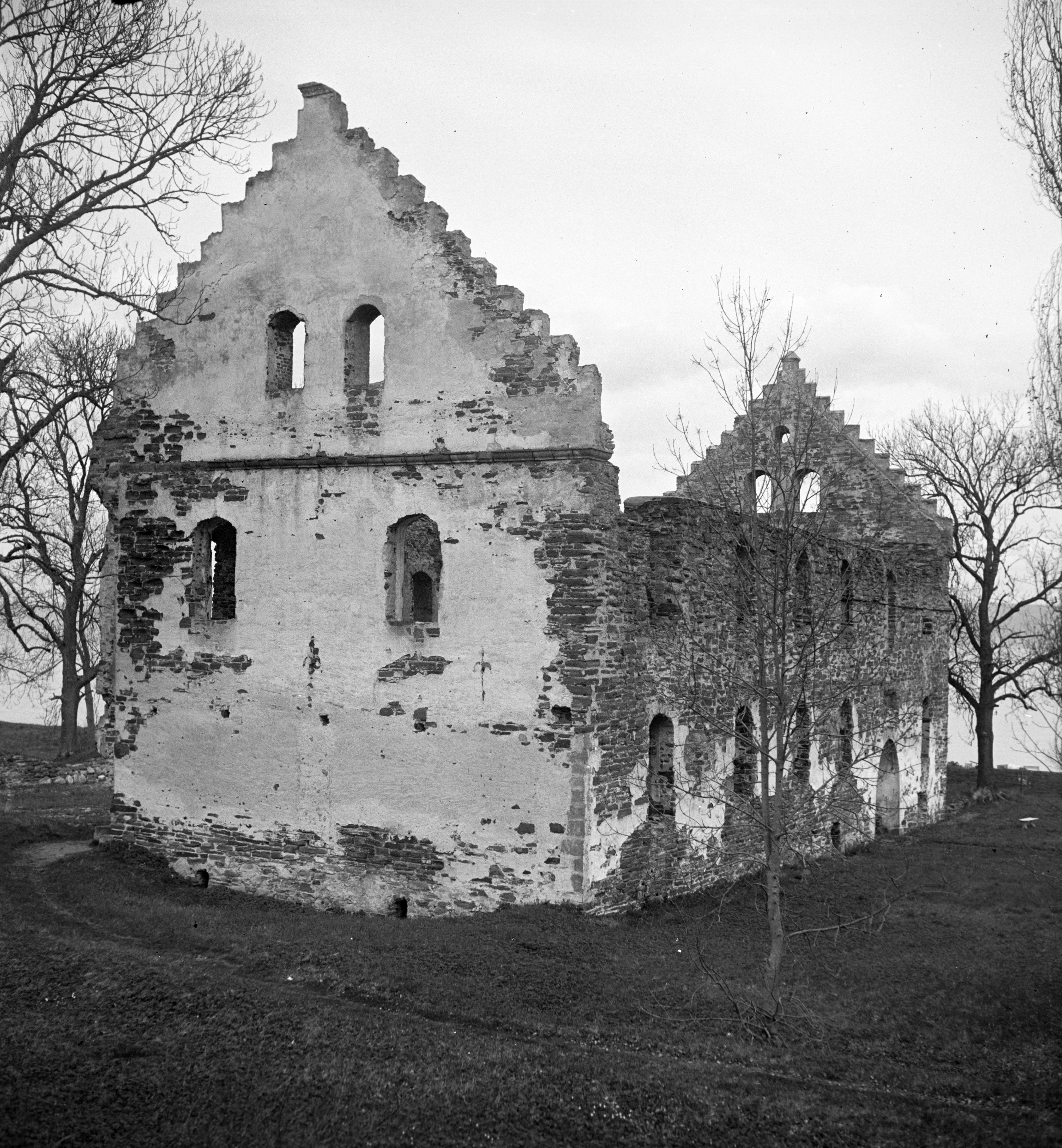 Mårten Sjöbeck, Visingsborgs slottsruin