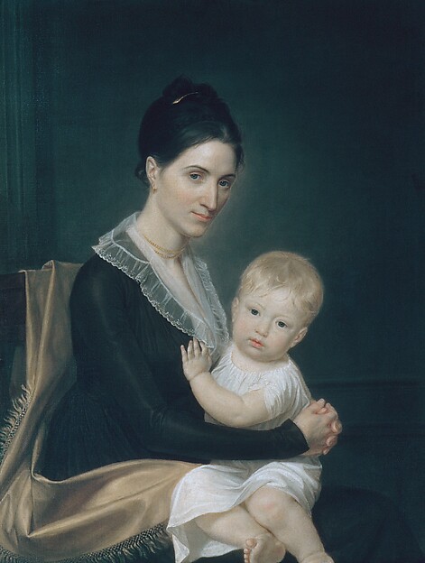 John Vanderlyn, Mrs. Marinus Willett and Her Son Marinus, Jr.