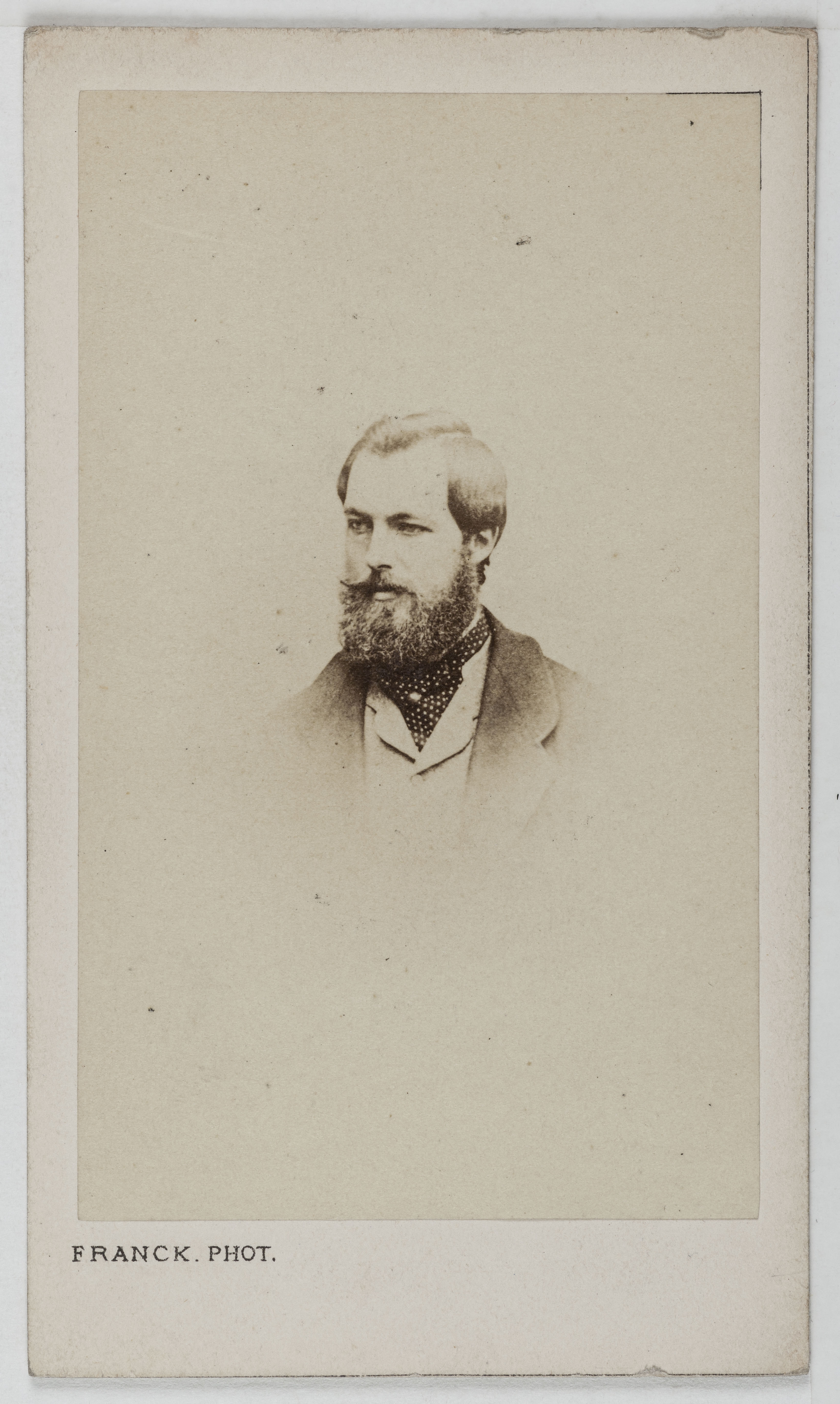 Franck, Portrait de Louis-Philippe d'Orléans (1838-1894), Comte de Paris, fils aîné du duc d'Orléans et prétendant au trône de France en 1883.