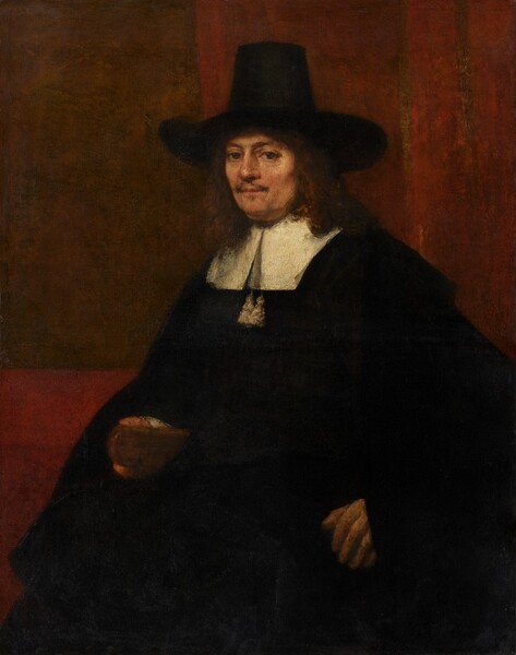Rembrandt van Rijn, Portrait of a Man in a Tall Hat