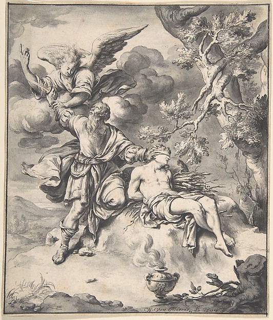 Willem van Mieris, The Sacrifice of Isaac