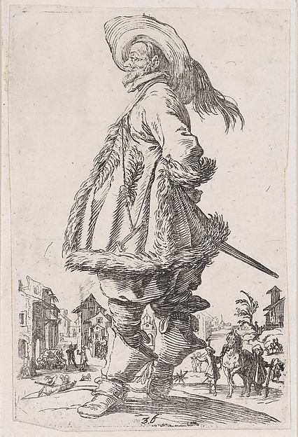 Anonymous, Reverse Copy of L'Aveugle et son Chien (The Blind Man and his Dog), from Les Gueux suite appelée aussi Les Mendiants, Les Baroni, ou Les Barons (The Beggars, also called the Barons)
