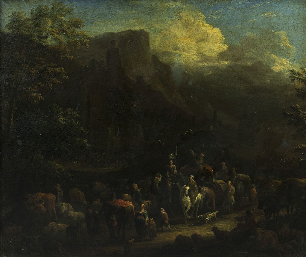 Jan Baptist van der Meiren, Orientalischer Seehafen