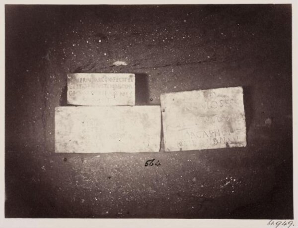 Parker, John Henry, Catacombs - Inscriptions in the Jews' Catacomb, A.D. 150, in the Vigna Randanini