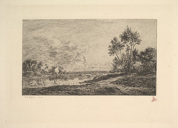 Charles-François Daubigny, The Seine at Port-Maurin