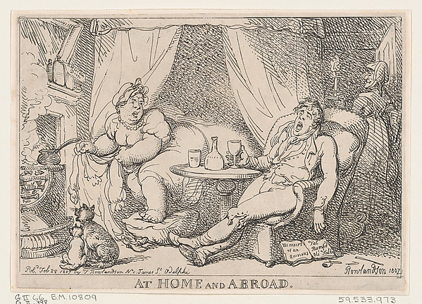Thomas Rowlandson, At Home and Abroad