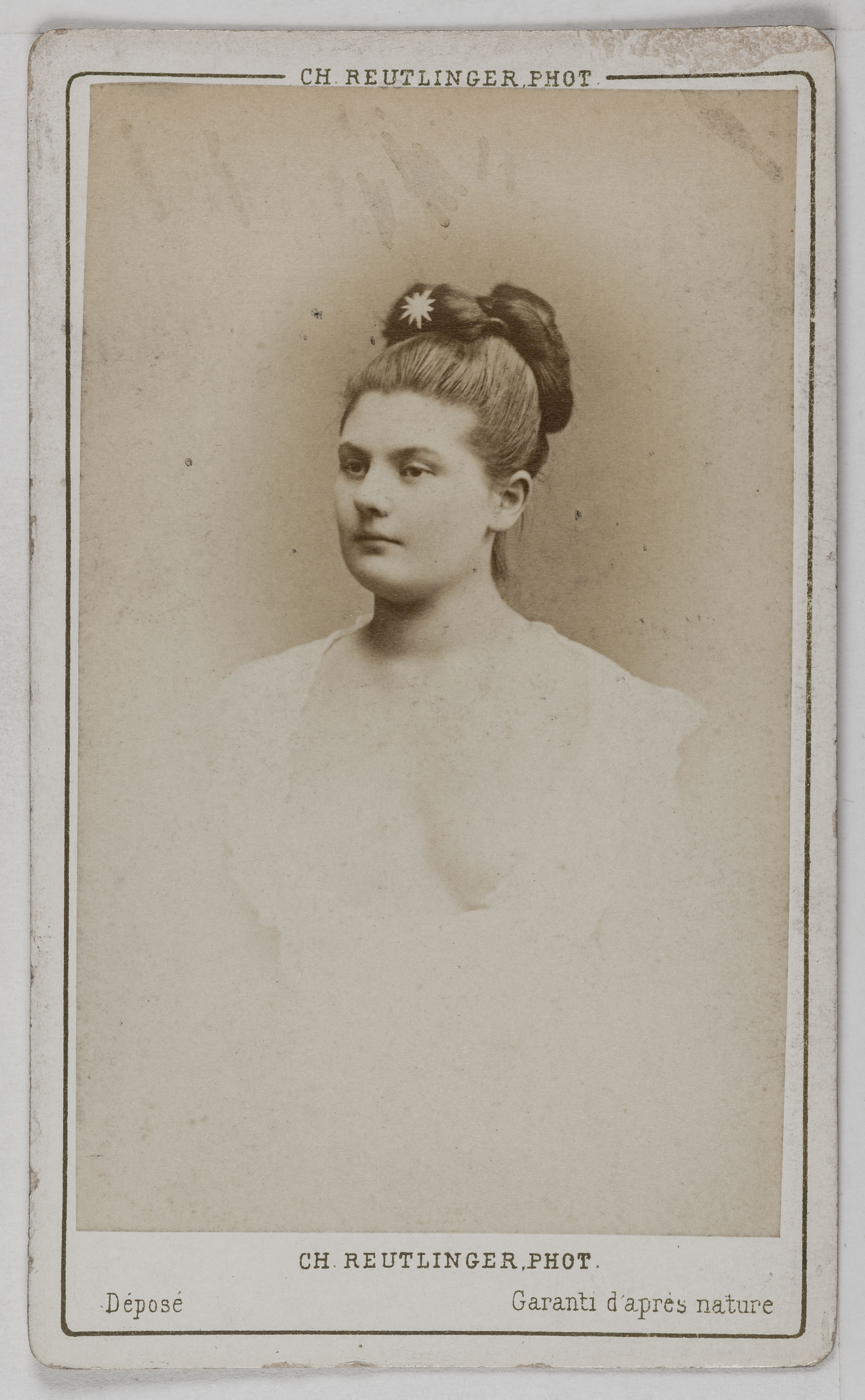 Charles Reutlinger, Portrait de Madeleine, (actrice)