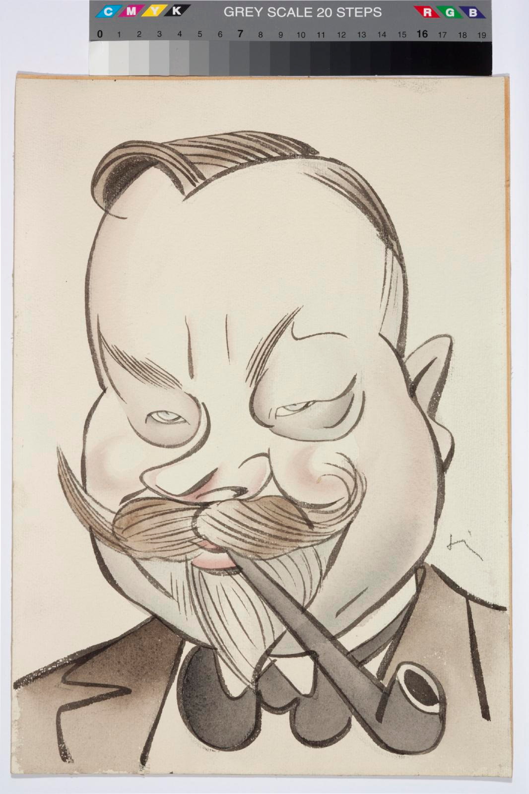 Stefan (autor) Strobl, J. Sisaski portree-šarž