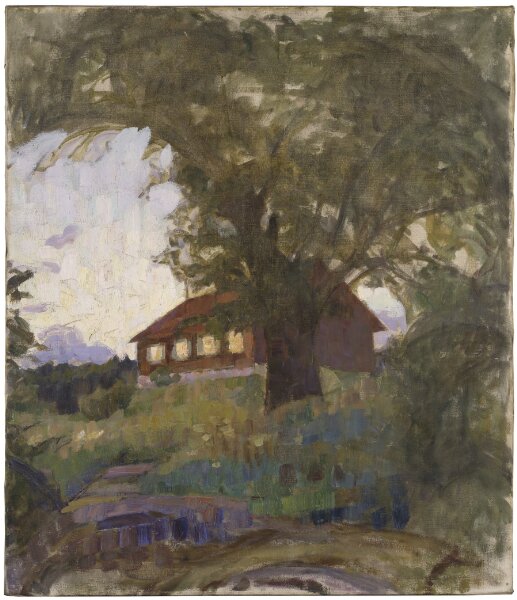 Richard Bergh, Klockargården på Tyresö