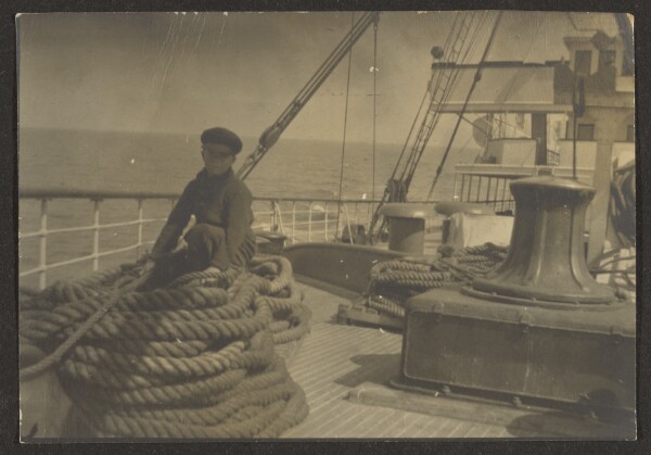 Louis Fleckenstein, [Boy on Ship]