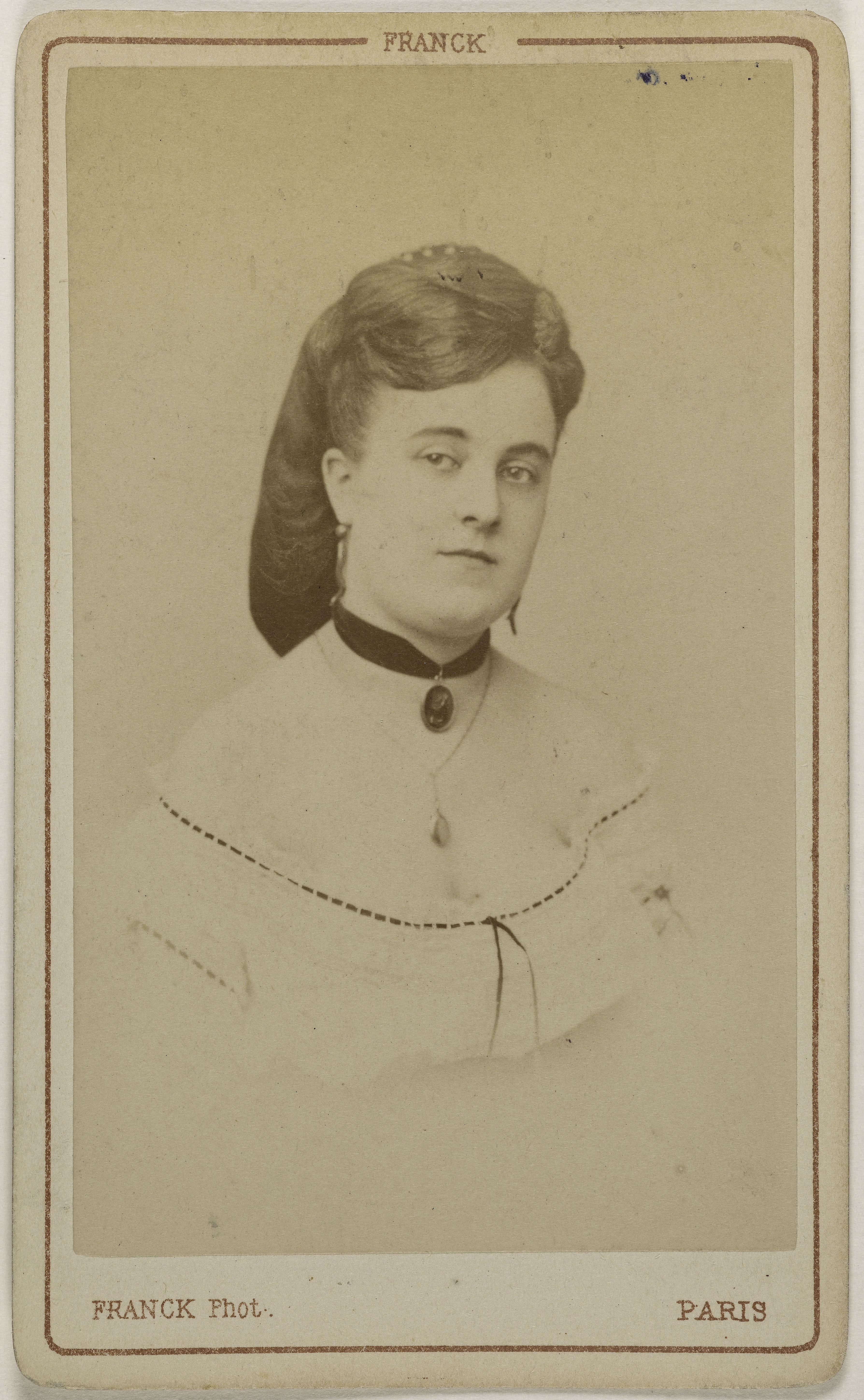 Franck, Portrait de Bellan, Lilia, (actrice)
