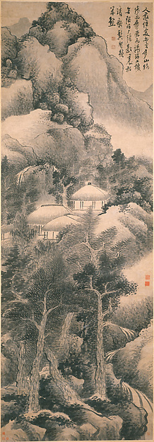 Gong Xian, Dwelling among mountains and clouds