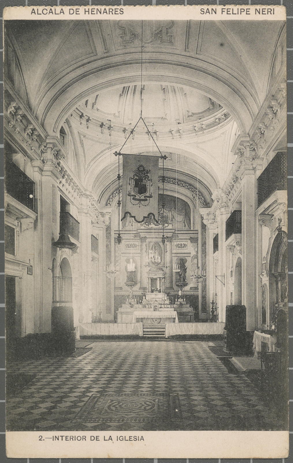 Desconegut, Alcalá de Henares. San Felipe Neri. 2.-Interior de la Iglesia