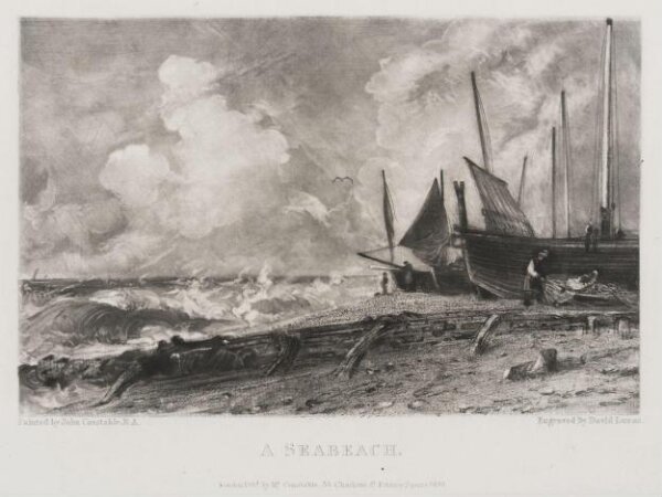 Constable, John RA, A SEABEACH