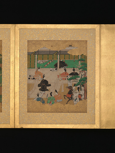 Unidentified artist, Twelve Scenes from The Tale of Genji