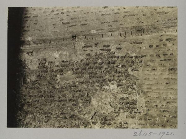 K.A.C. Creswell, Kufic inscription on wooden beam in the mosque of al-‘Umari, Damietta