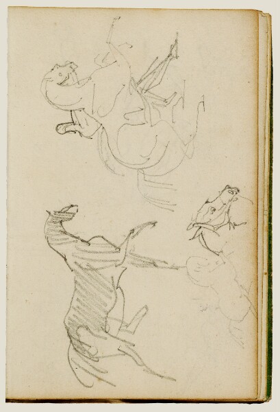 Théodore Géricault, Three horse studies