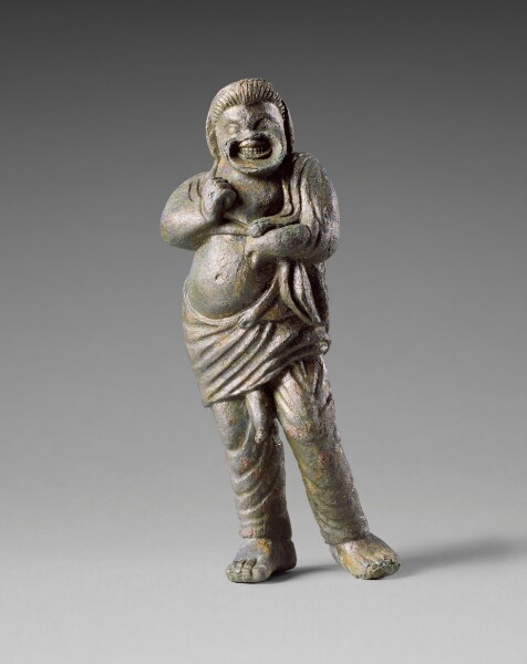 Unknown, Statuette of a Standing Comic Actor