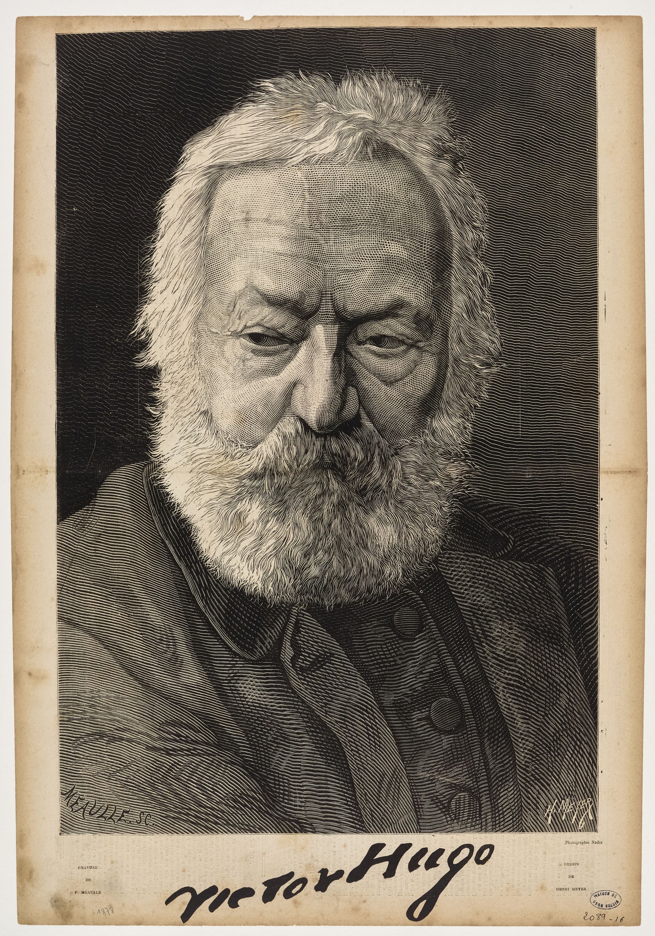 Fortuné Louis Méaulle, Victor Hugo
