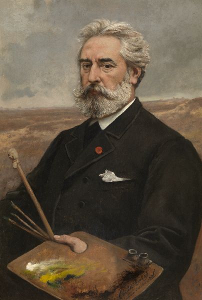 Charles Verlat, The Painter Jean Pierre François Lamorinière