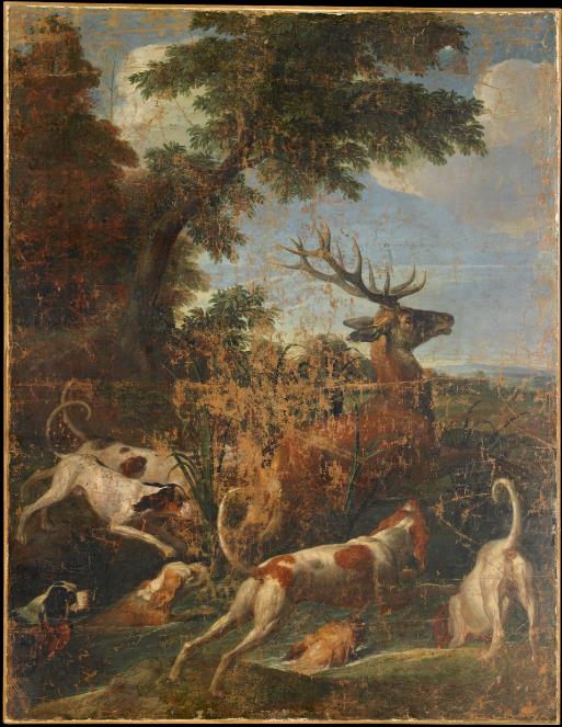 Alexandre-François Desportes, La Chasse au cerf