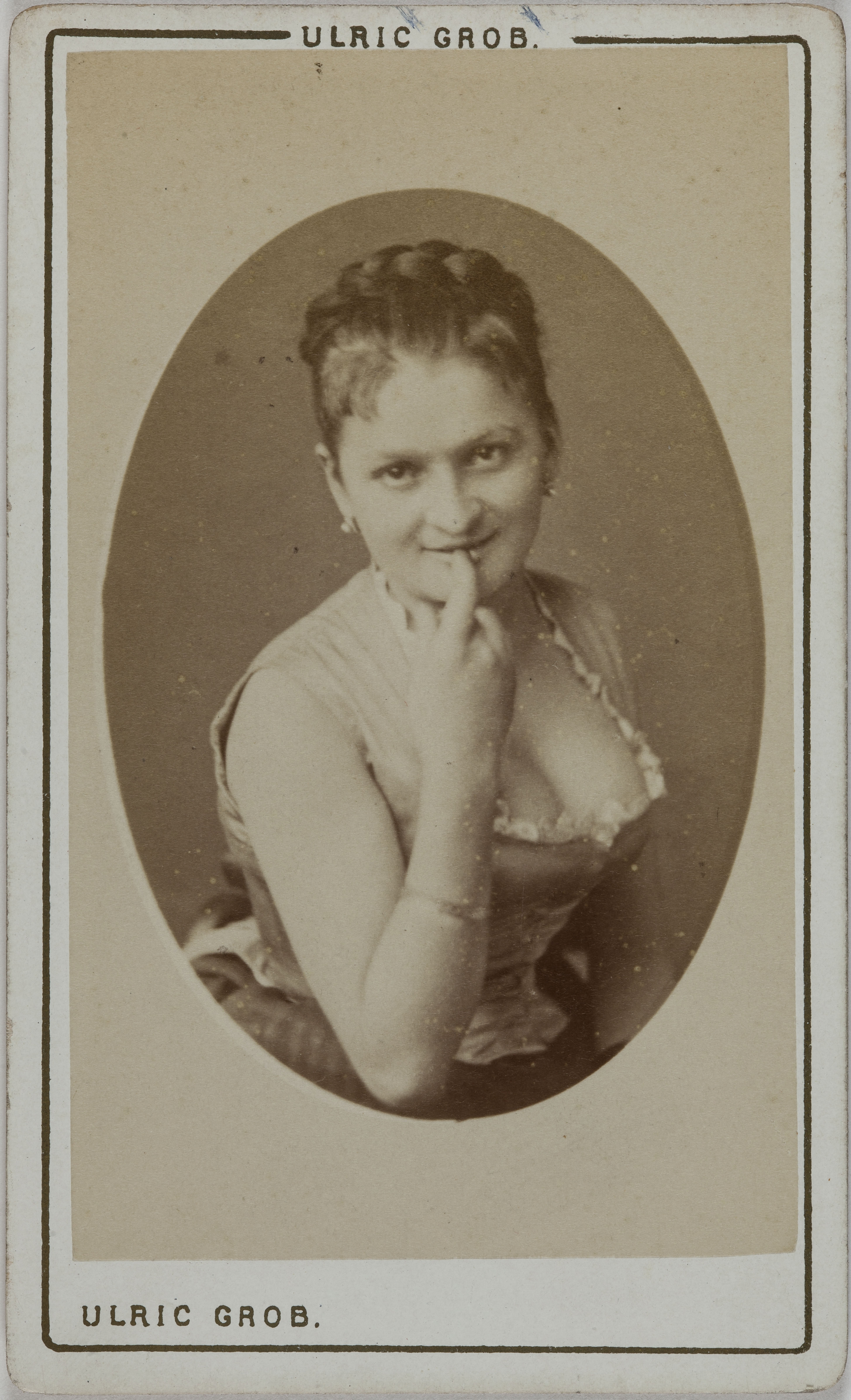 Ulric Grob, Portrait d’Augustine (actrice)