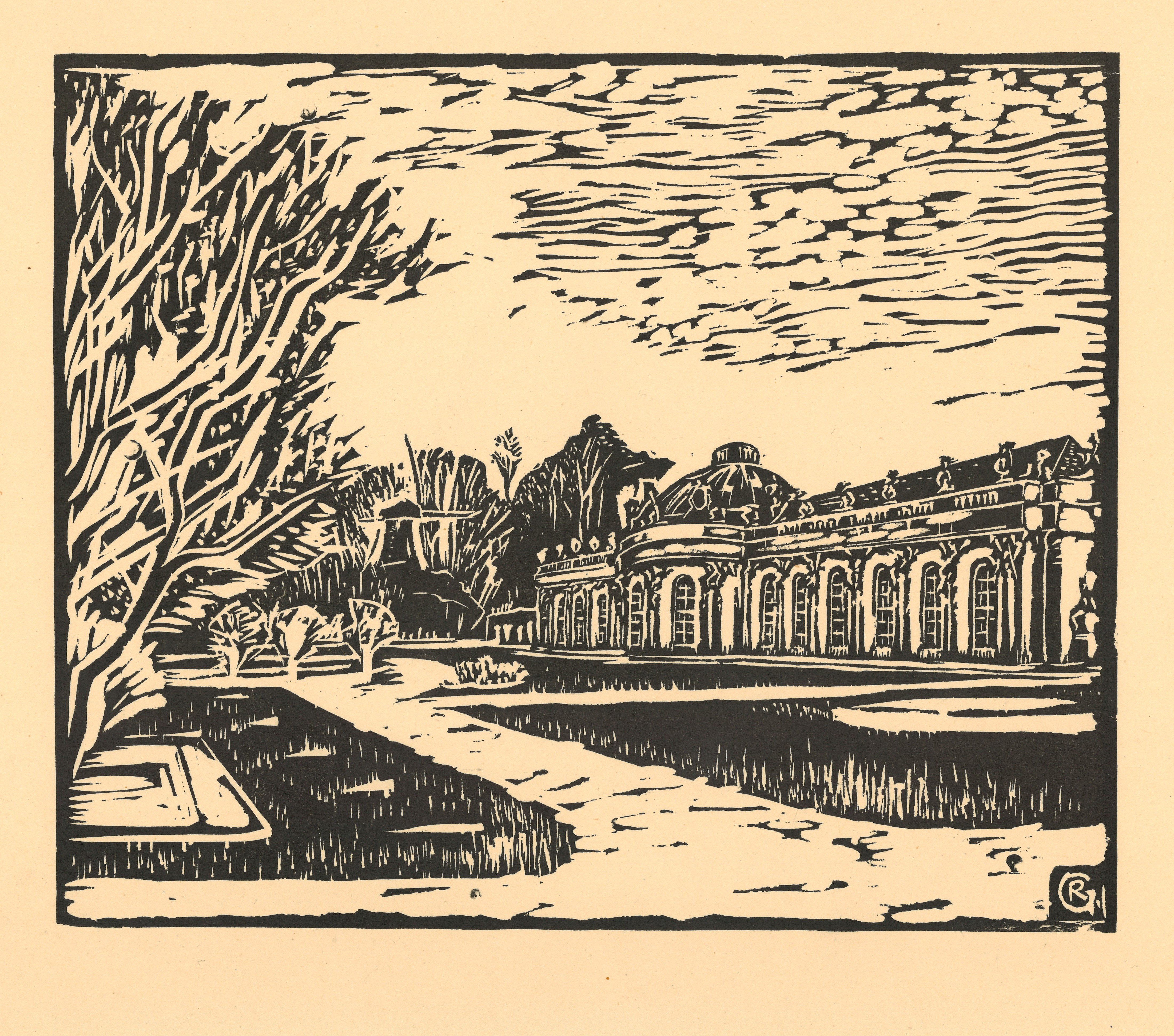 Rudolf Grosse (Architekt), Potsdam-Sanssouci: Schloss Sansoouci