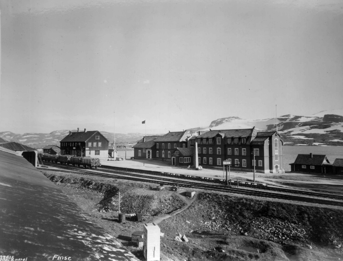Anders Beer Wilse, Wilse original,Finse Hotell, Finse Stasjon, Samferdsel, Jernbane, Bergensbanen
