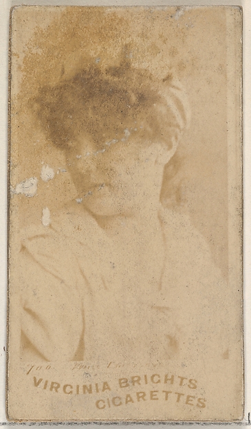 Allen & Ginter, Card 706, from the Actors and Actresses series (N45, Type 5) for Virginia Brights Cigarettes