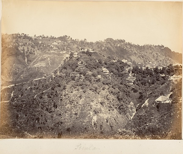 Unknown, [View of Simla]