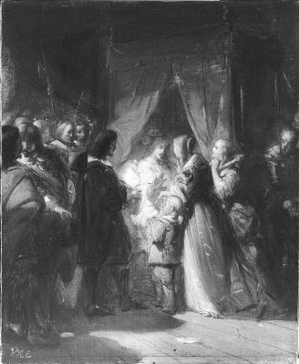 Johannes Hinderikus Egenberger, Anno 1672. Cornelis de Witt wordt tot herroeping van de Akte van Seclusie gedwongen
