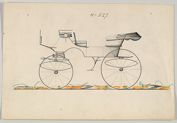 Brewster & Co., Design for Morrell Wagon, no. 527